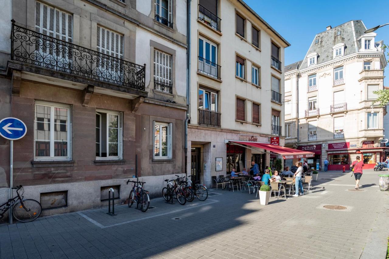 Strasbourg Centre - Quartier Gare & Petite France "Au 52" Apartment Bagian luar foto